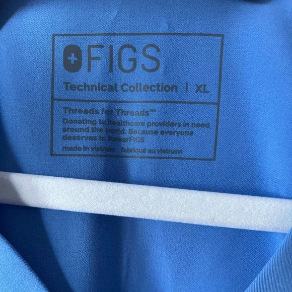 FIGS BNWT Size XL Catarina women’s One Pocket Scrub Top Technical Collec… - Picture 7 of 8